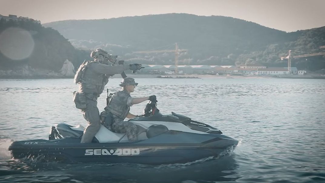 Maritime MilSim Visuals — Motorboat Beach Insertion Photo Series