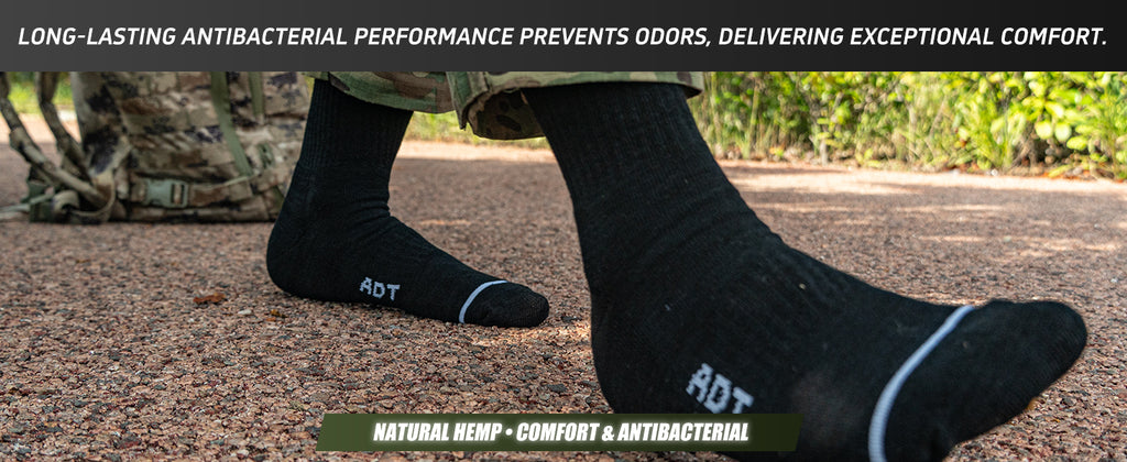 Yunfeng Functional Hemp Tactical Socks | Wholesale & Custom Available