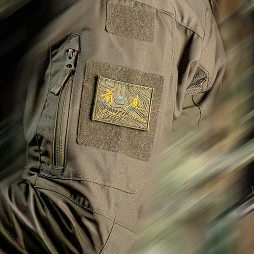 ADT Advance Tactical Morale Patch | Hook & Loop Combat Badge for Camo Backpack & Field Gear