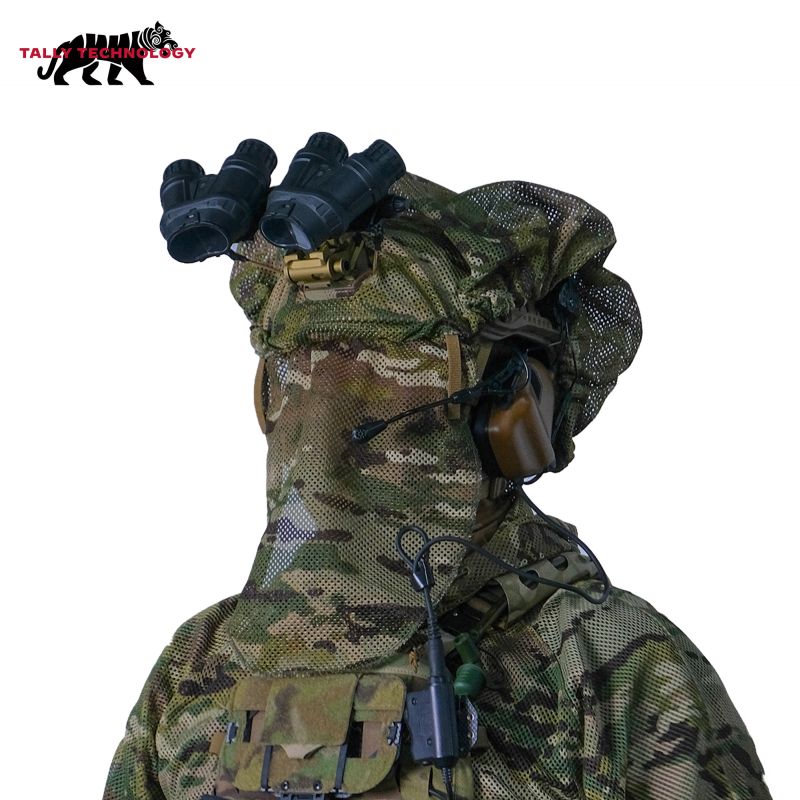 Hufu TTG301 Upgraded Israeli Low Visibility Helmet Cover | IR Blocking Camo Tactical Helmet Camouflage Cover