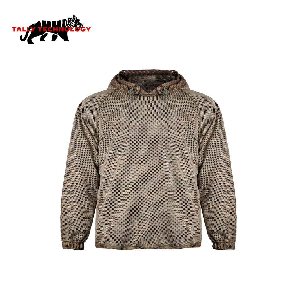 Hufu TTG301 Double-Sided Tactical Ghillie Concealment Hoodie | Multi-Use Camo Field Jacket for Outdoor Observation & Angling