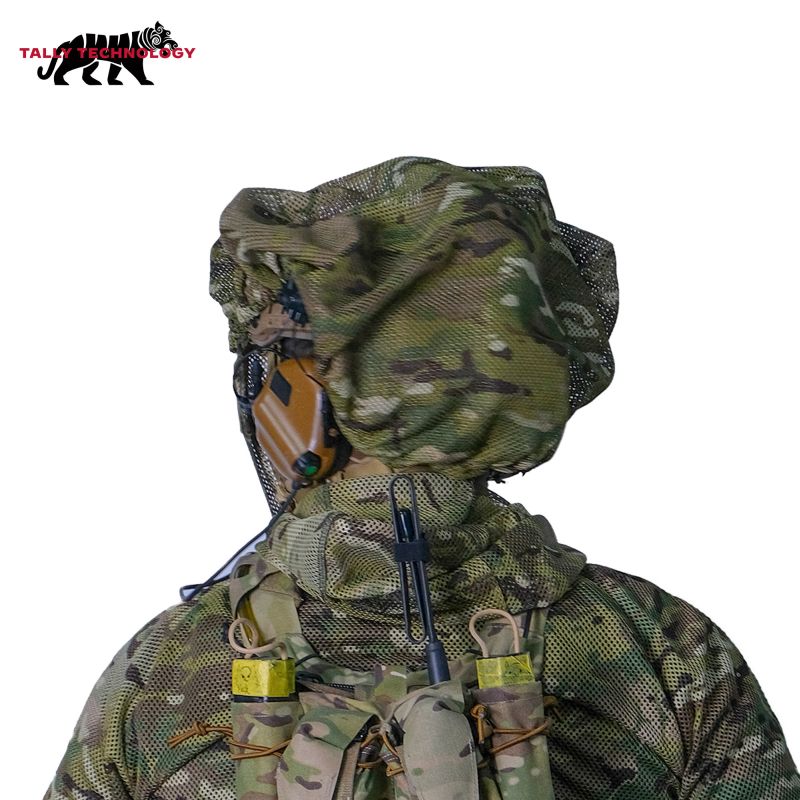 Hufu TTG301 Upgraded Israeli Low Visibility Helmet Cover | IR Blocking Camo Tactical Helmet Camouflage Cover